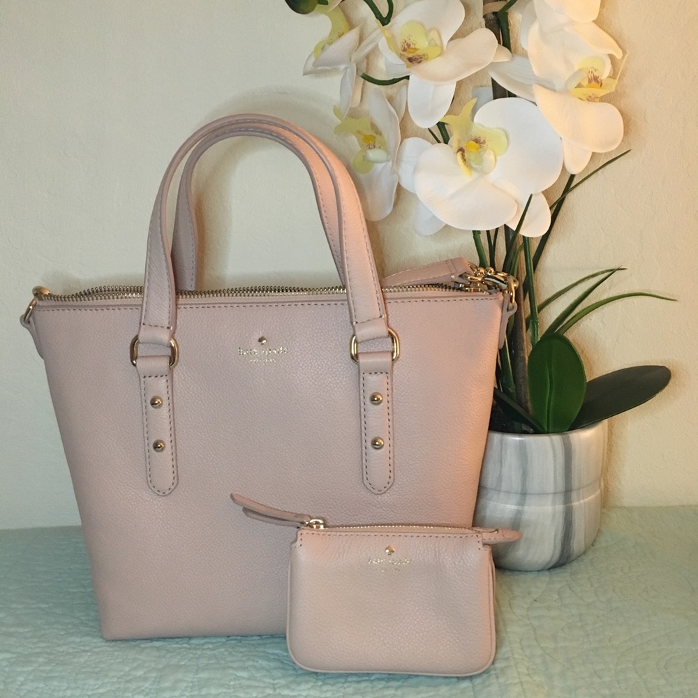 Kate Spade Larchmont Ave small Penny & wallet set